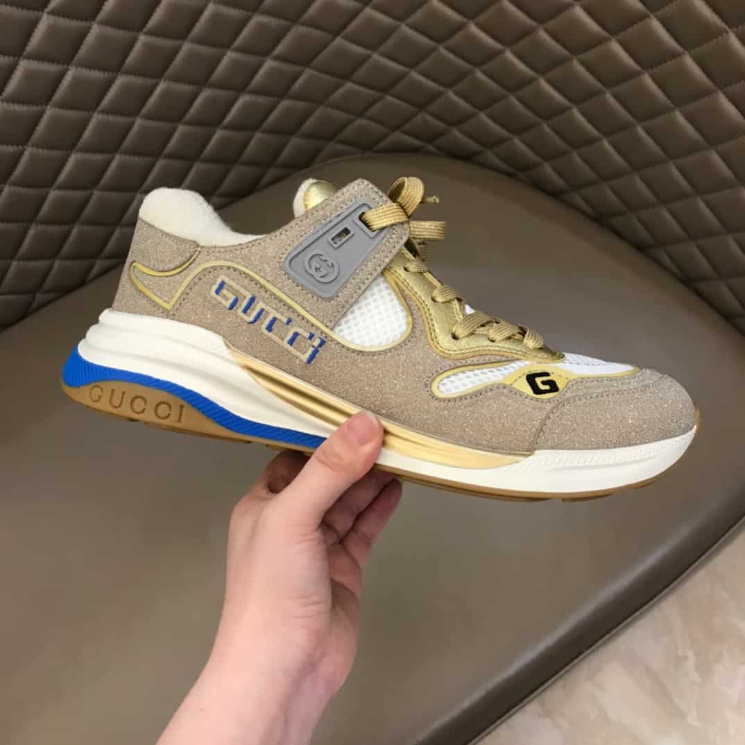 GUCCI ULTRAPACE LEATHER SNEAKERS - GC122