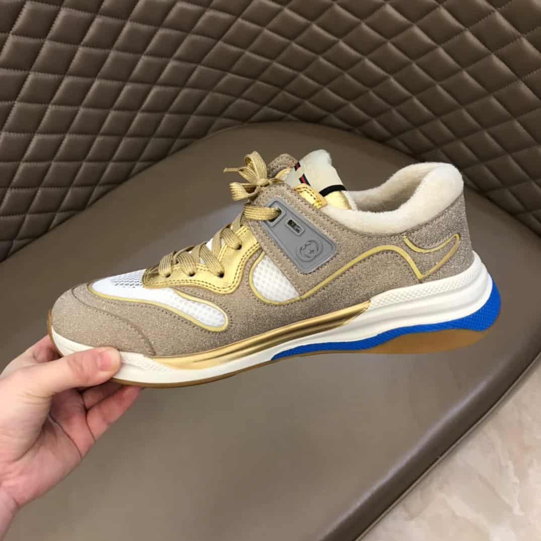 GUCCI ULTRAPACE LEATHER SNEAKERS - GC122