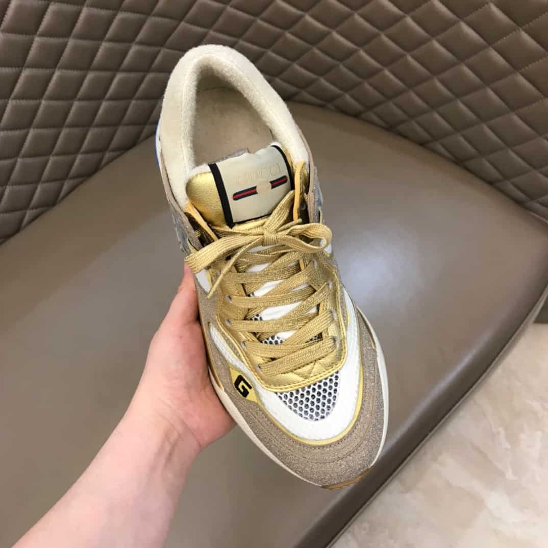 GUCCI ULTRAPACE LEATHER SNEAKERS - GC122