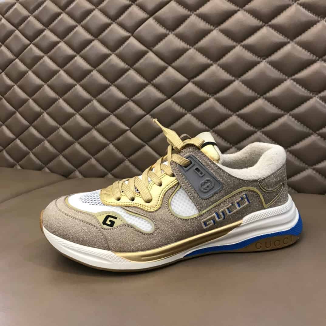 GUCCI ULTRAPACE LEATHER SNEAKERS - GC122