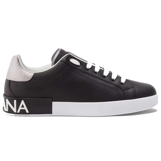 DOLCE & GABBANA CALFSKIN NAPPA PORTOFINO SNEAKERS - DG25