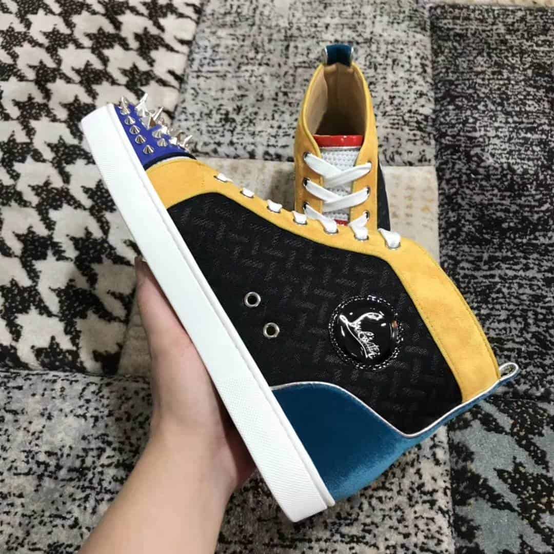 CHRISTIAN LOUBOUTIN HIGH TOP SNEAKER - CL35