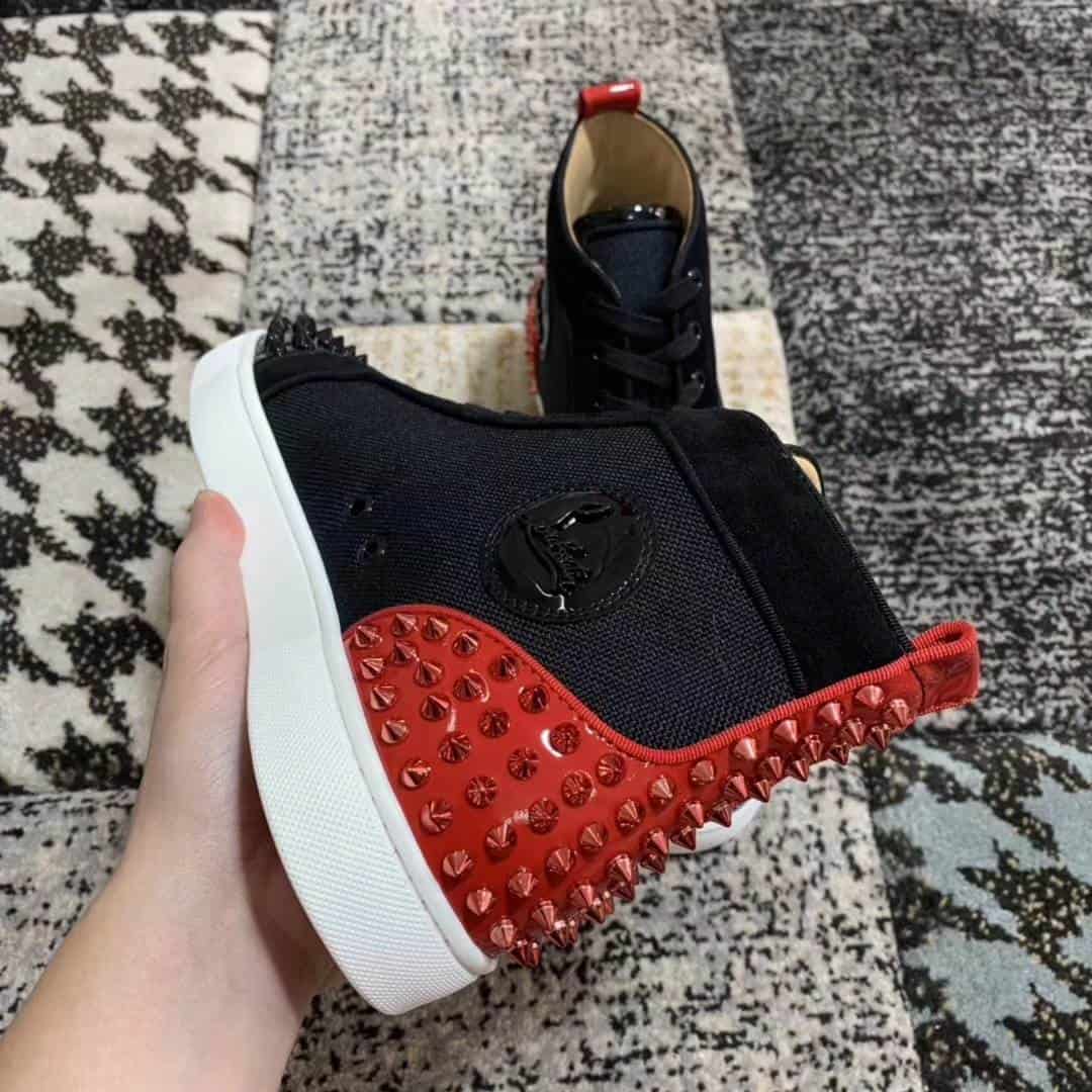 CHRISTIAN LOUBOUTIN HIGH TOP SNEAKER - CL77