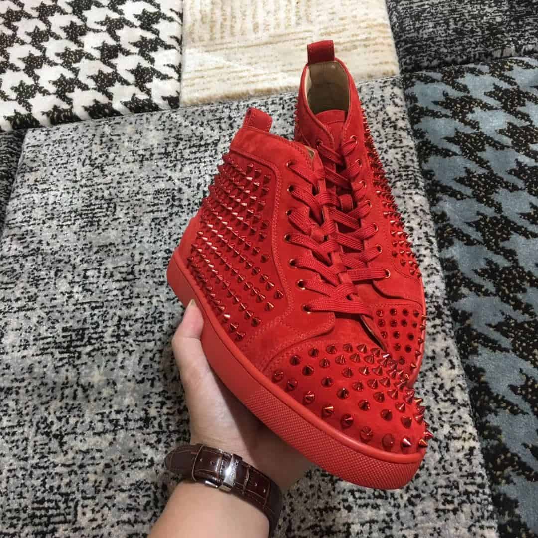 CHRISTIAN LOUBOUTIN HIGH TOP SNEAKER - CL11