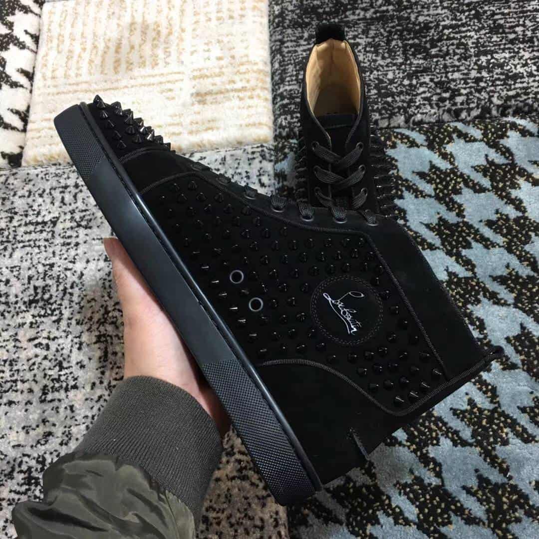 CHRISTIAN LOUBOUTIN HIGH TOP SNEAKER - CL47