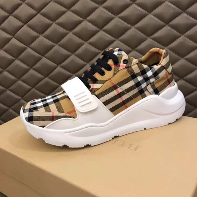BURBERRY VINTAGE CHECK COTTON SNEAKER