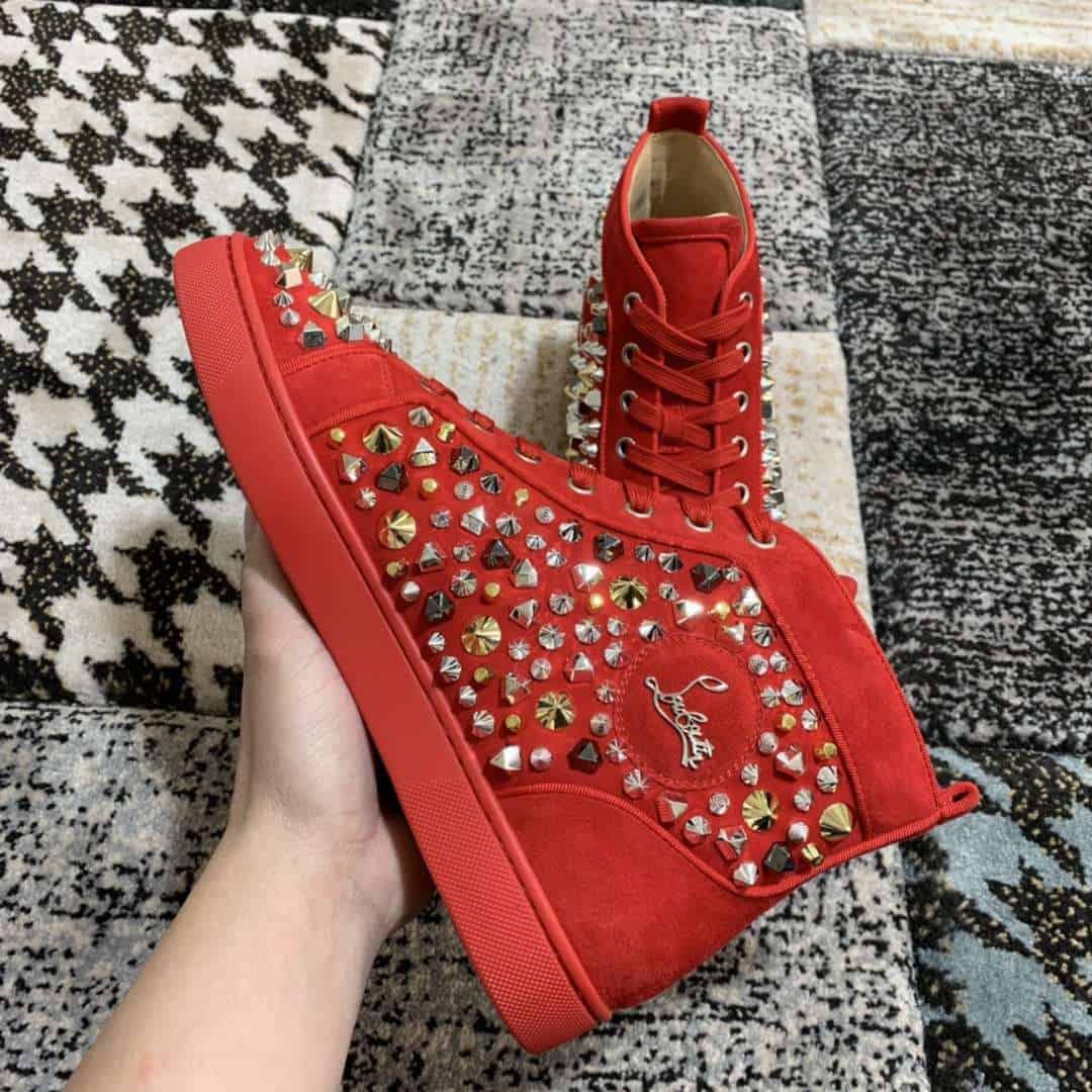 CHRISTIAN LOUBOUTIN HIGH TOP SNEAKER