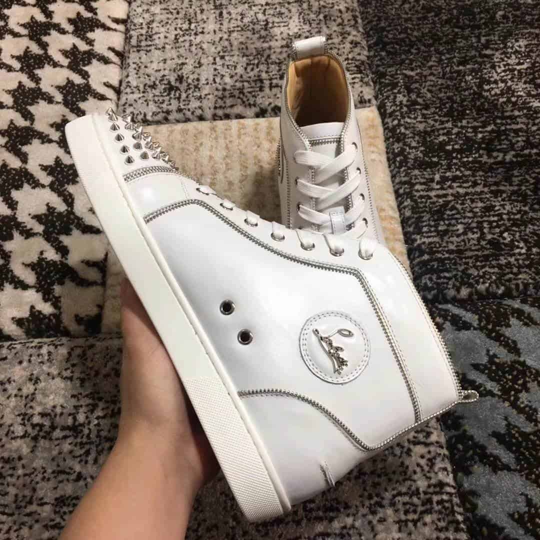 CHRISTIAN LOUBOUTIN HIGH TOP SNEAKER - CL44