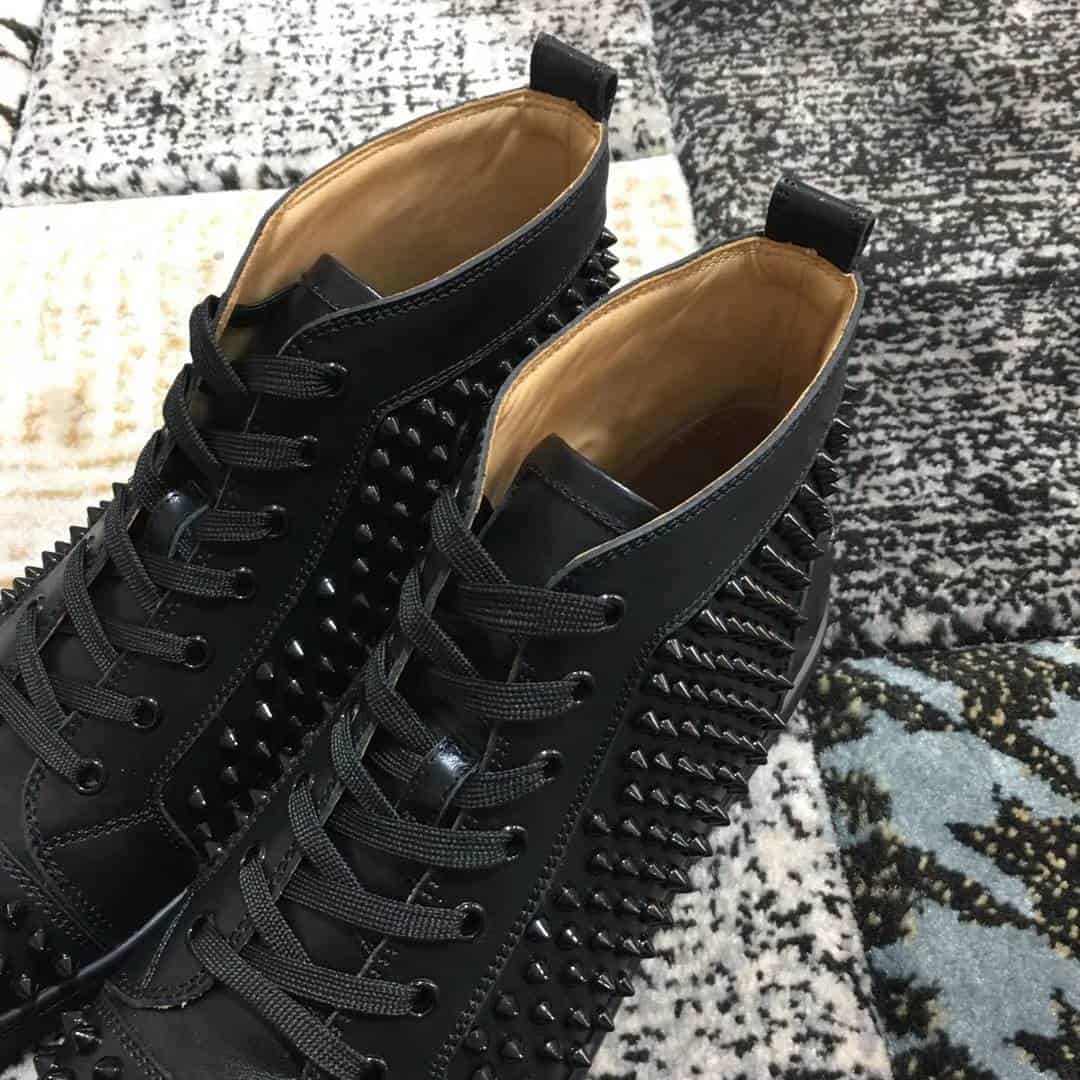 CHRISTIAN LOUBOUTIN HIGH TOP SNEAKER - CL13