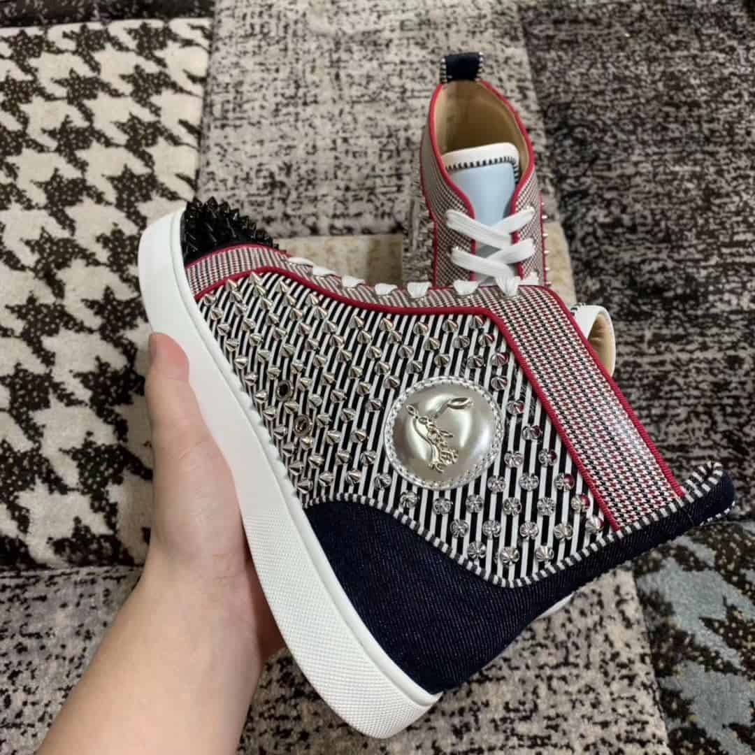 CHRISTIAN LOUBOUTIN HIGH TOP SNEAKER - CL81