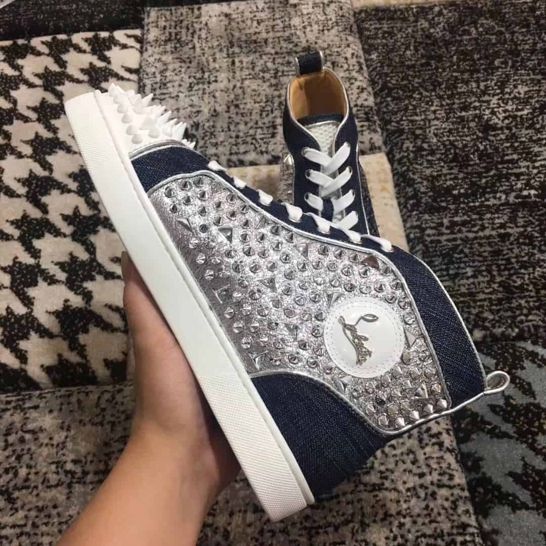 CHRISTIAN LOUBOUTIN HIGH TOP SNEAKER - CL36