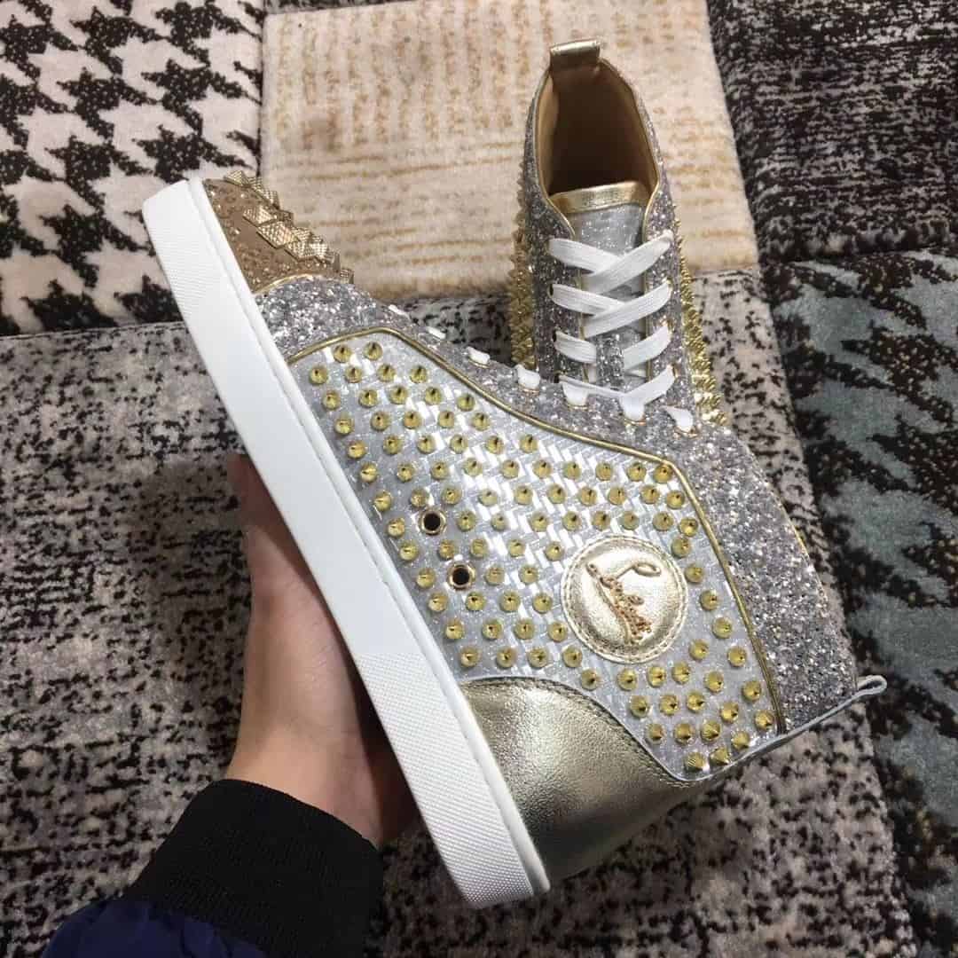 CHRISTIAN LOUBOUTIN HIGH TOP SNEAKER