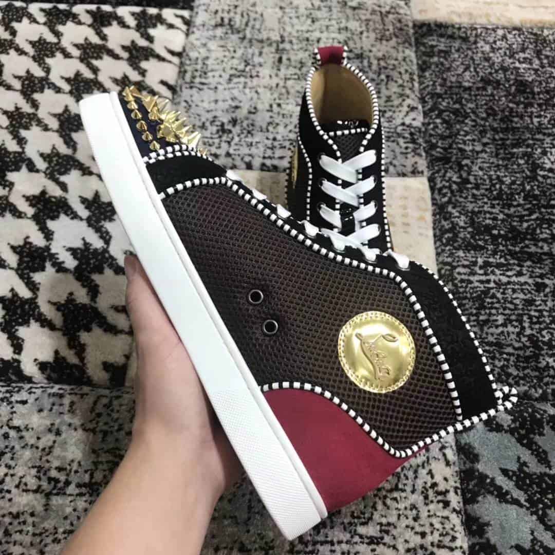 CHRISTIAN LOUBOUTIN HIGH TOP SNEAKER - CL25