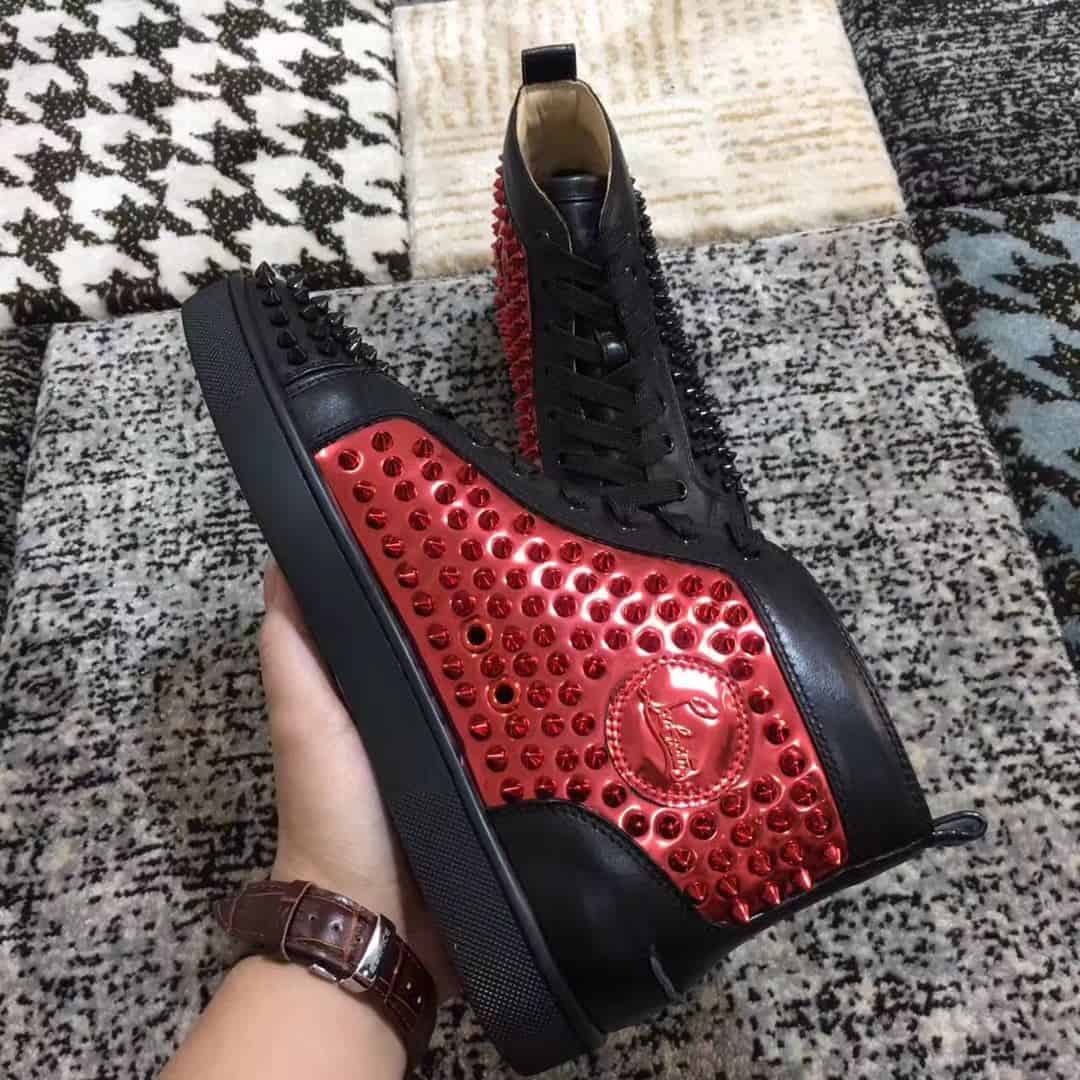 CHRISTIAN LOUBOUTIN HIGH TOP SNEAKER - CL43
