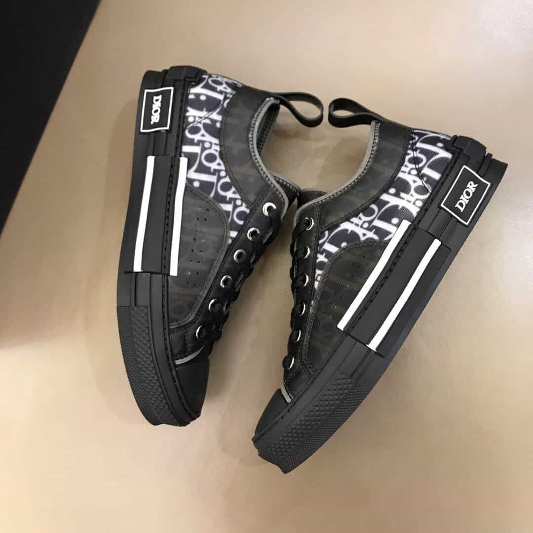 DIOR "B23" LOW-TOP DIOR OBLIQUE SNEAKER - CD1