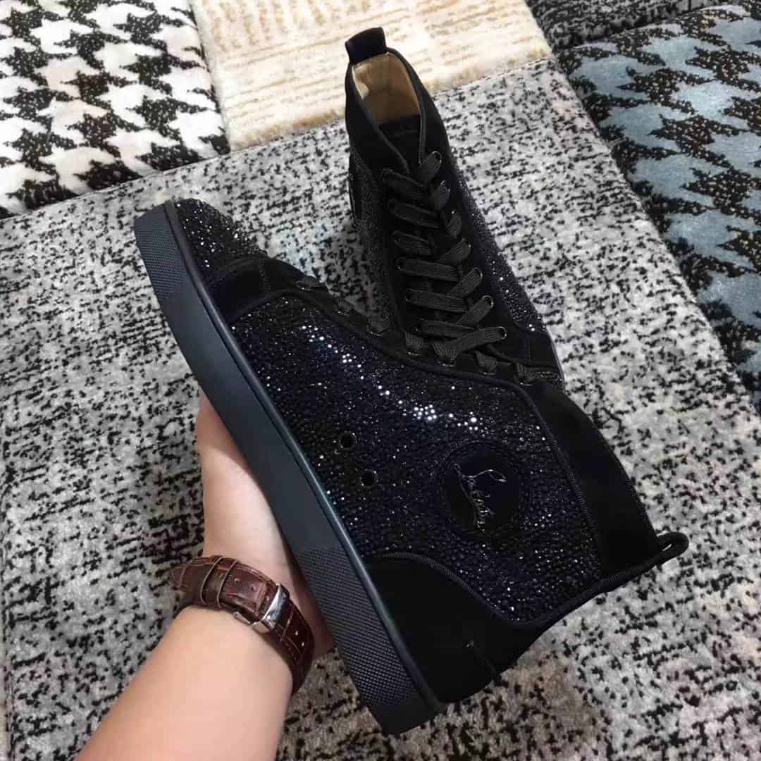 CHRISTIAN LOUBOUTIN HIGH TOP SNEAKER - CL31