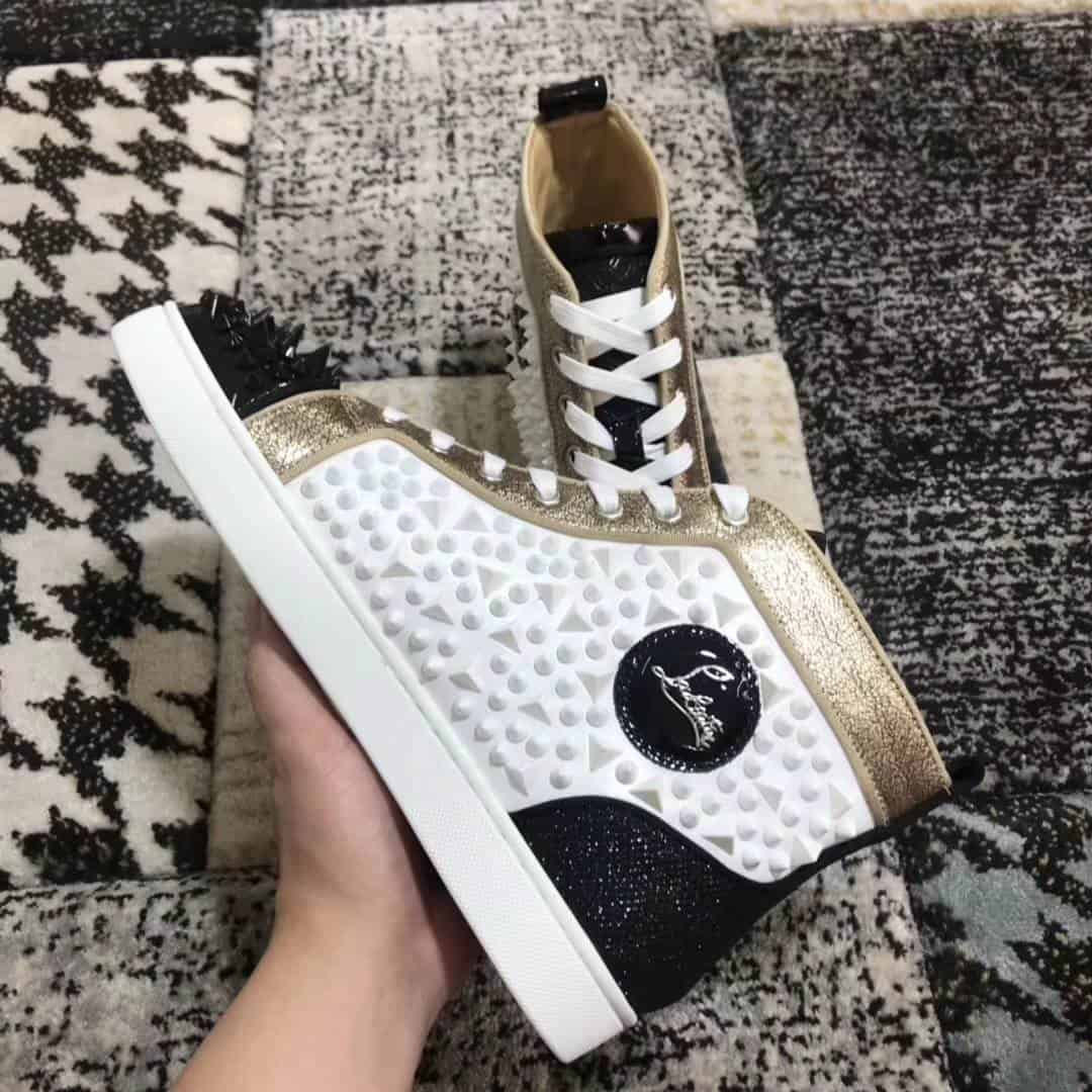 CHRISTIAN LOUBOUTIN HIGH TOP SNEAKER - CL24