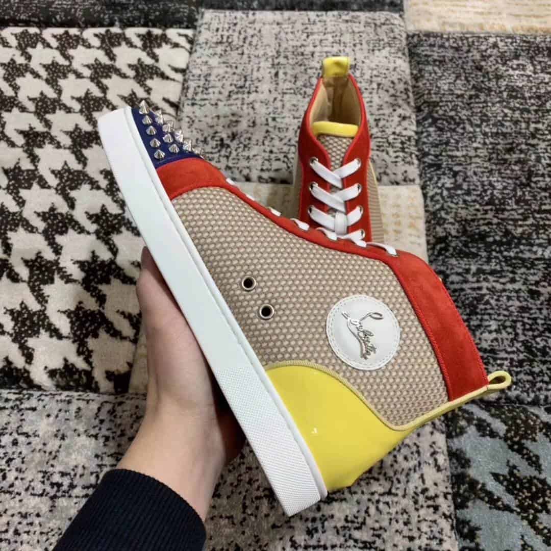 CHRISTIAN LOUBOUTIN HIGH TOP SNEAKER - CL40