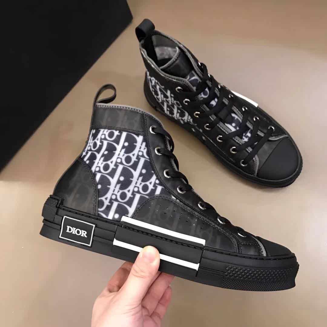 "B23" HIGH-TOP DIOR OBLIQUE SNEAKER - CD13