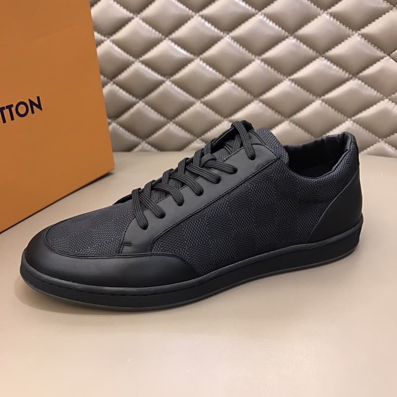 LOUIS VUITTON OFFSHORE SNEAKER 'BLACK' - LV46