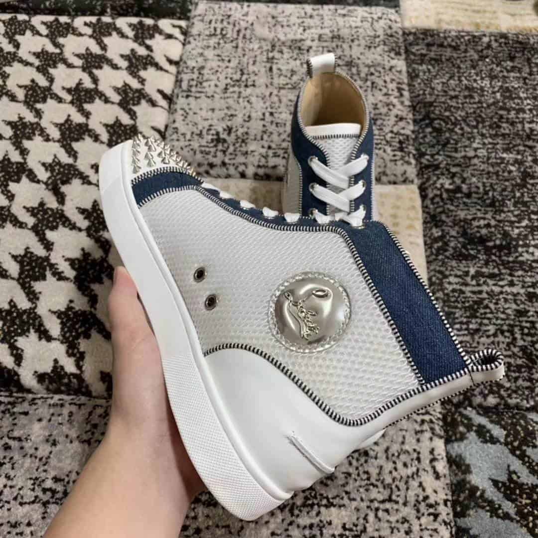 CHRISTIAN LOUBOUTIN HIGH TOP SNEAKER - CL76