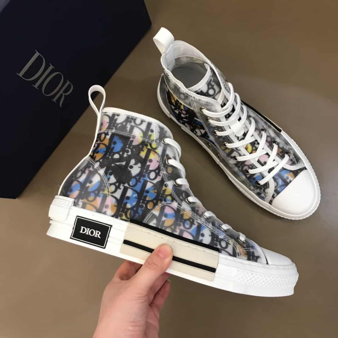 DIOR B23 HIGH TOP ALEX FOXTON OBLIQUE