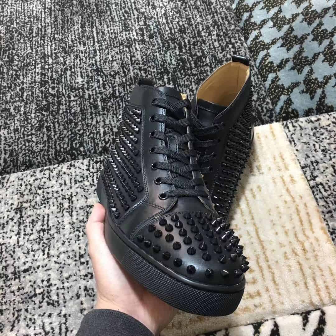CHRISTIAN LOUBOUTIN HIGH TOP SNEAKER - CL46