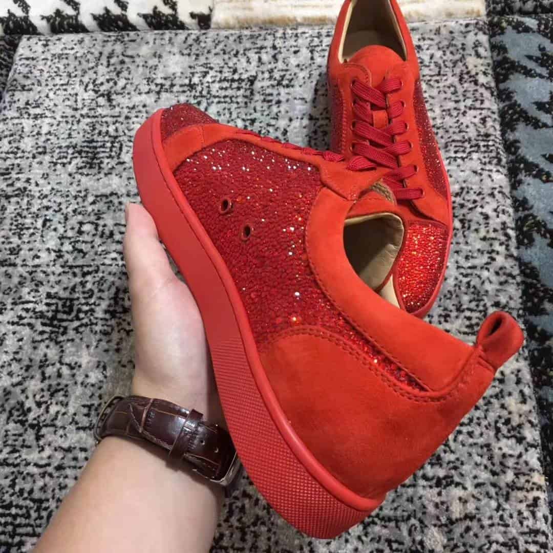 CHRISTIAN LOUBOUTIN LOW TOP SNEAKER - CL83