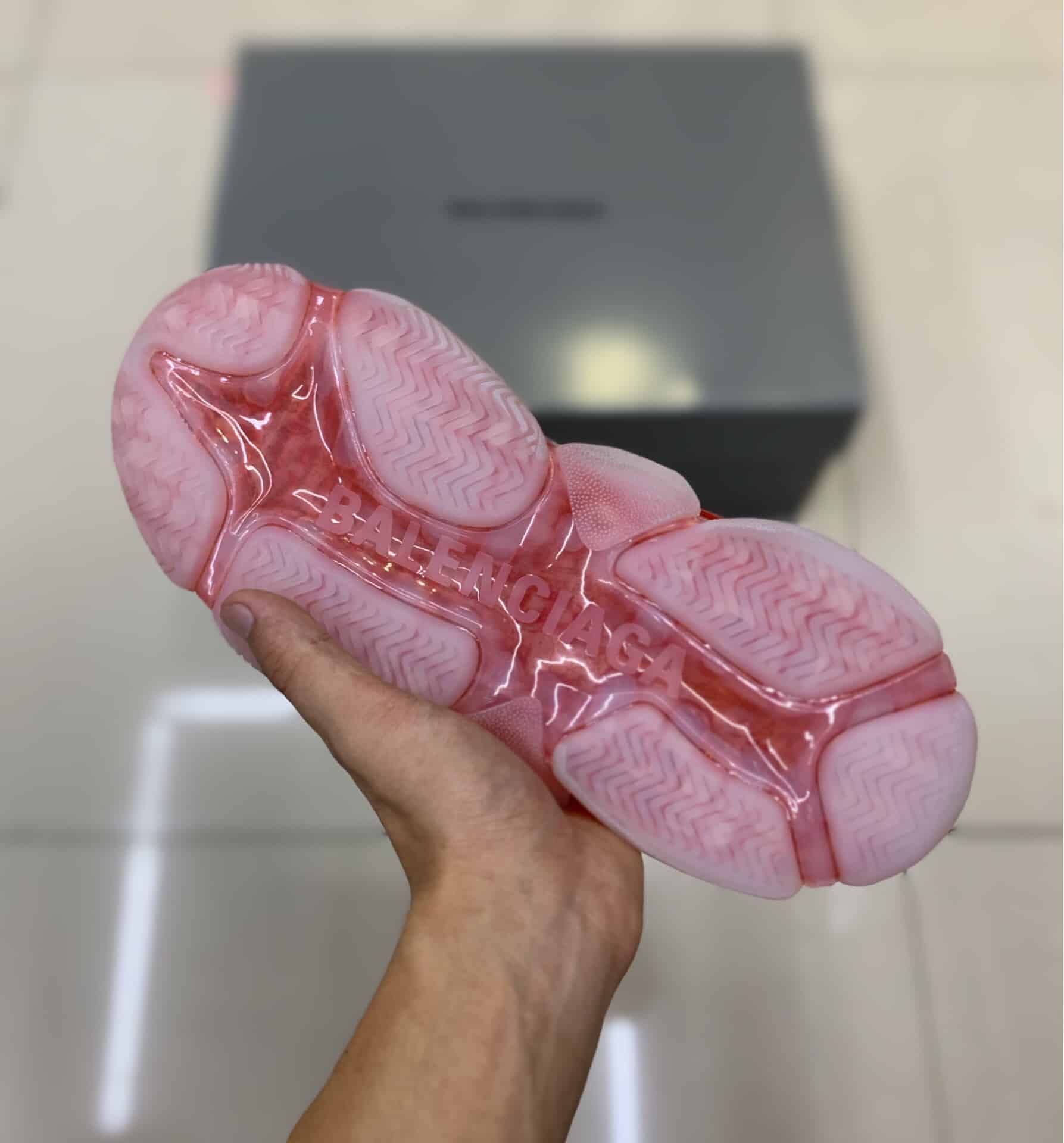 BALENCIAGA TRIPLE S CLEAR SOLE - BB36