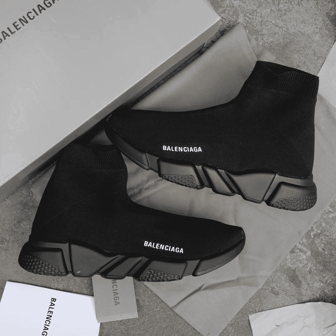 BALENCIAGA SPEED TRAINER TRIPLE BLACK - BB11