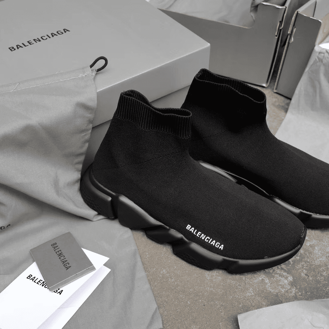 BALENCIAGA SPEED TRAINER TRIPLE BLACK - BB11