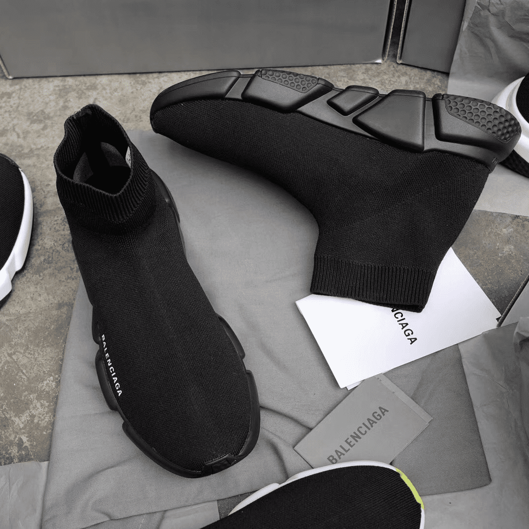 BALENCIAGA SPEED TRAINER TRIPLE BLACK - BB11