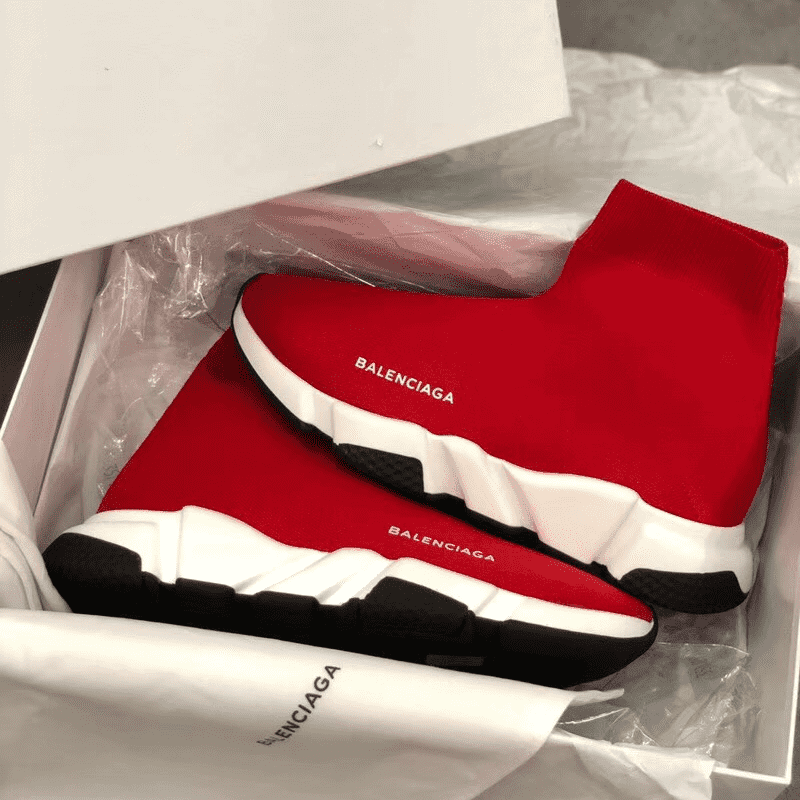 BALENCIAGA SPEED TRAINER RED - BB14