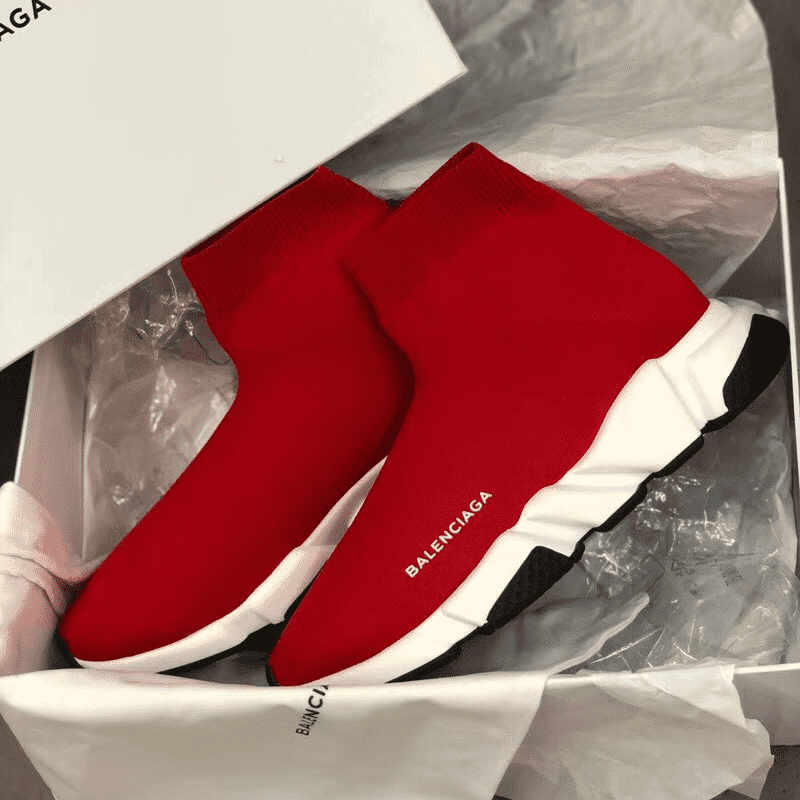 BALENCIAGA SPEED TRAINER RED - BB14