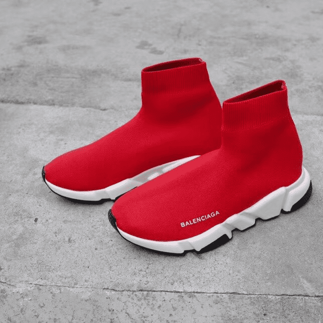 BALENCIAGA SPEED TRAINER RED - BB14