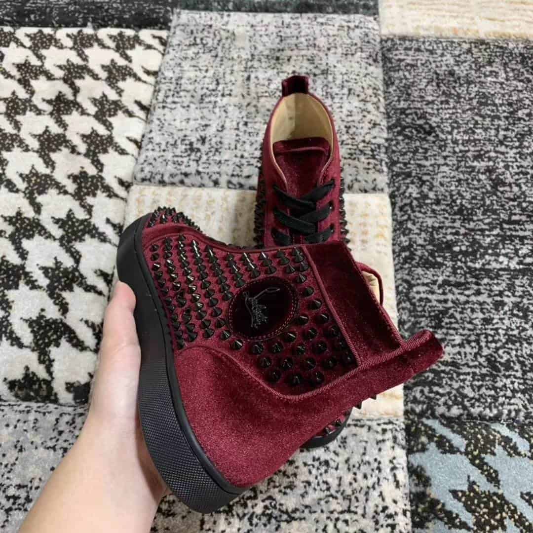 CHRISTIAN LOUBOUTIN HIGH TOP SNEAKER