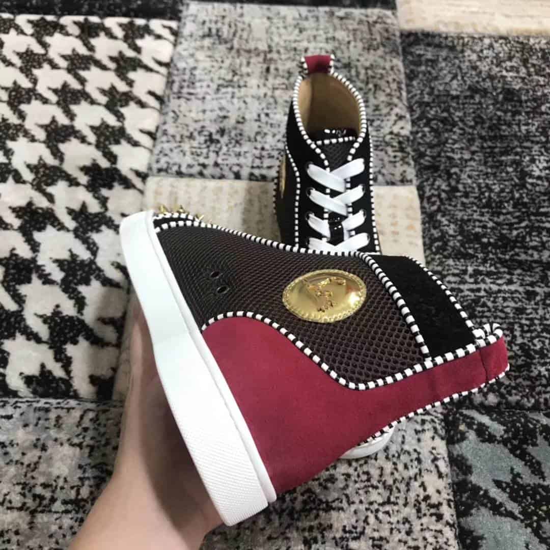 CHRISTIAN LOUBOUTIN HIGH TOP SNEAKER - CL25