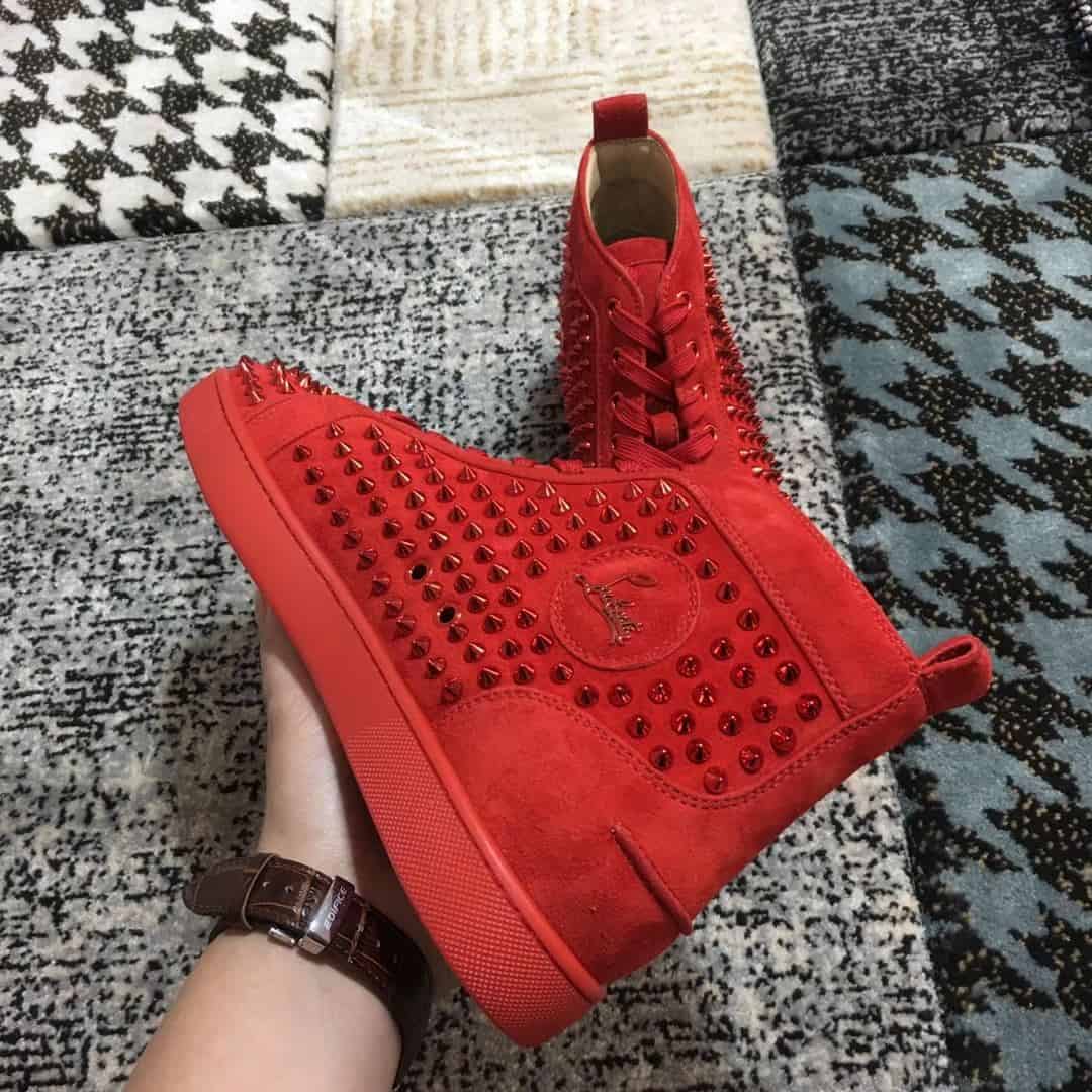 CHRISTIAN LOUBOUTIN HIGH TOP SNEAKER - CL11