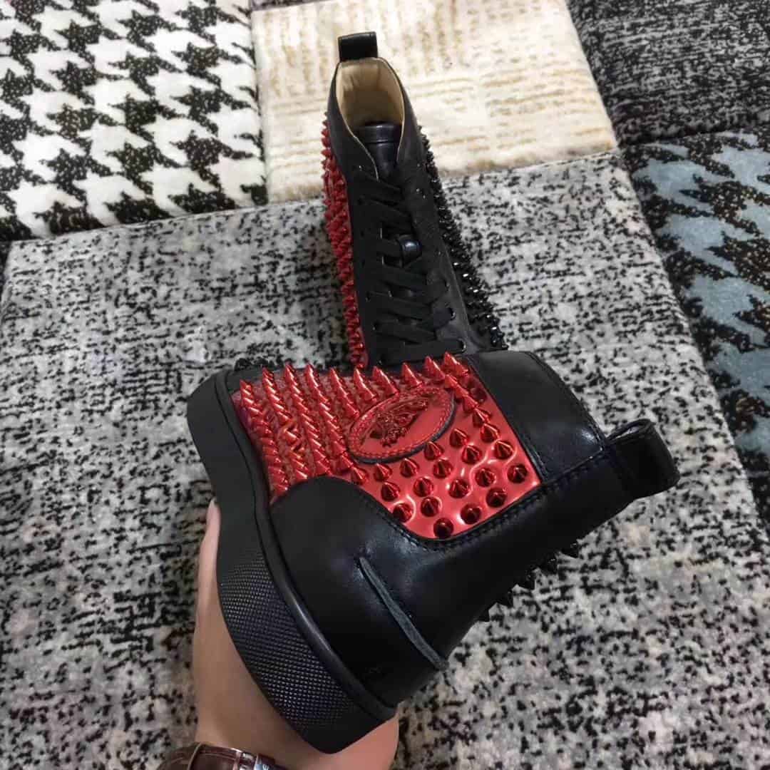 CHRISTIAN LOUBOUTIN HIGH TOP SNEAKER - CL43