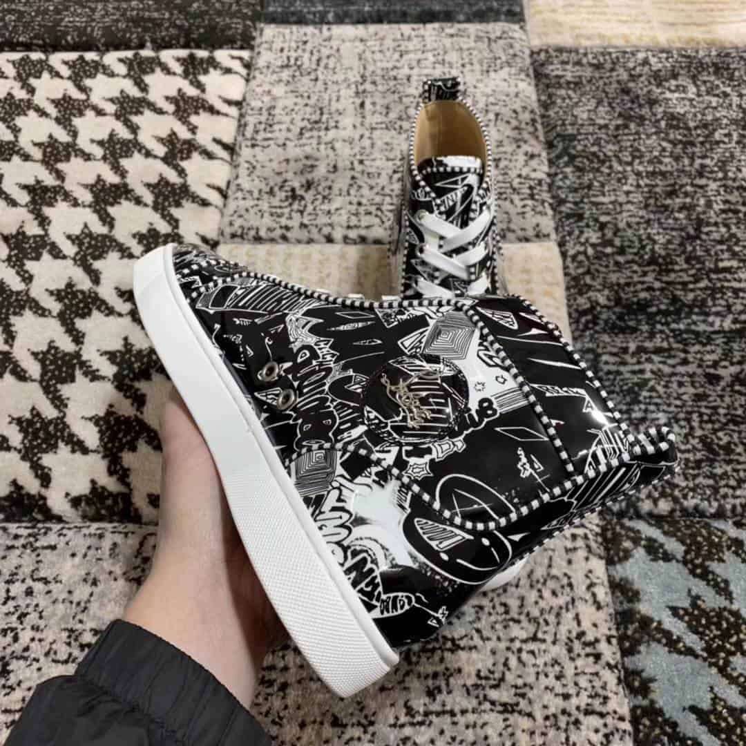 CHRISTIAN LOUBOUTIN HIGH TOP SNEAKER