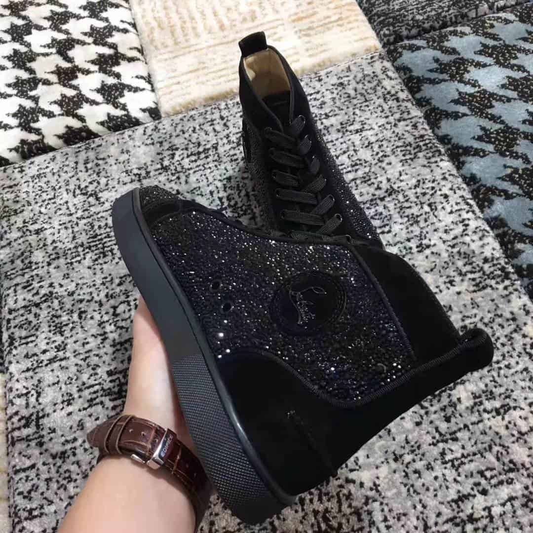CHRISTIAN LOUBOUTIN HIGH TOP SNEAKER - CL31