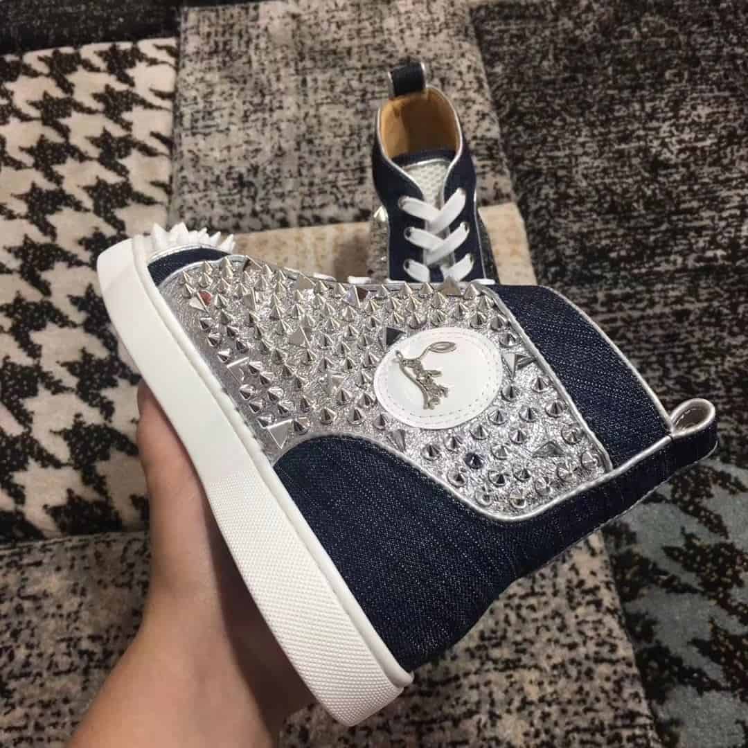 CHRISTIAN LOUBOUTIN HIGH TOP SNEAKER - CL36