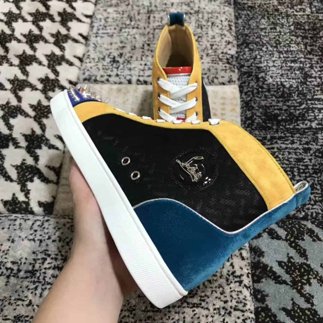CHRISTIAN LOUBOUTIN HIGH TOP SNEAKER - CL35
