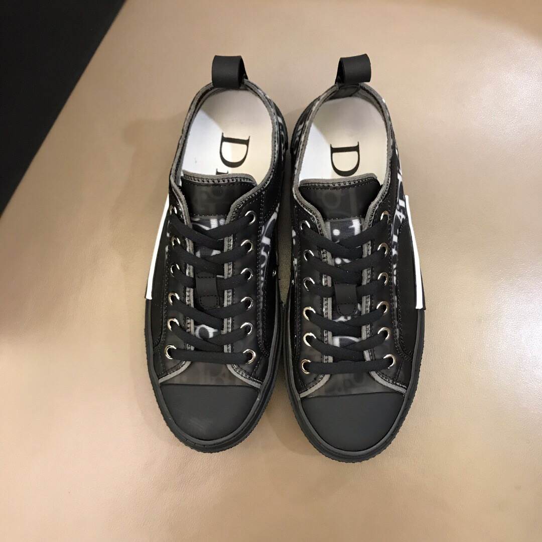 DIOR "B23" LOW-TOP DIOR OBLIQUE SNEAKER - CD1