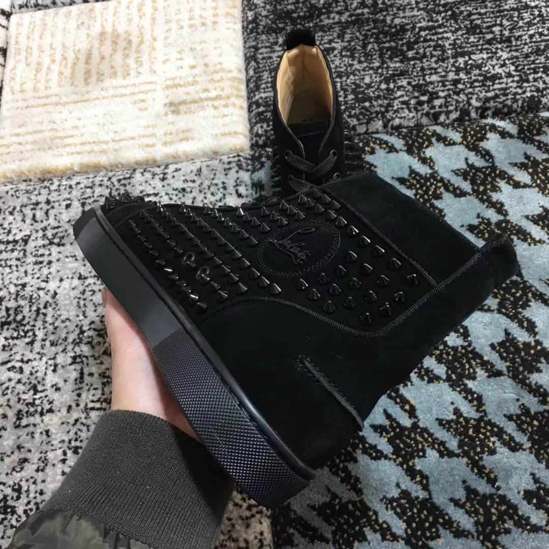 CHRISTIAN LOUBOUTIN HIGH TOP SNEAKER - CL47