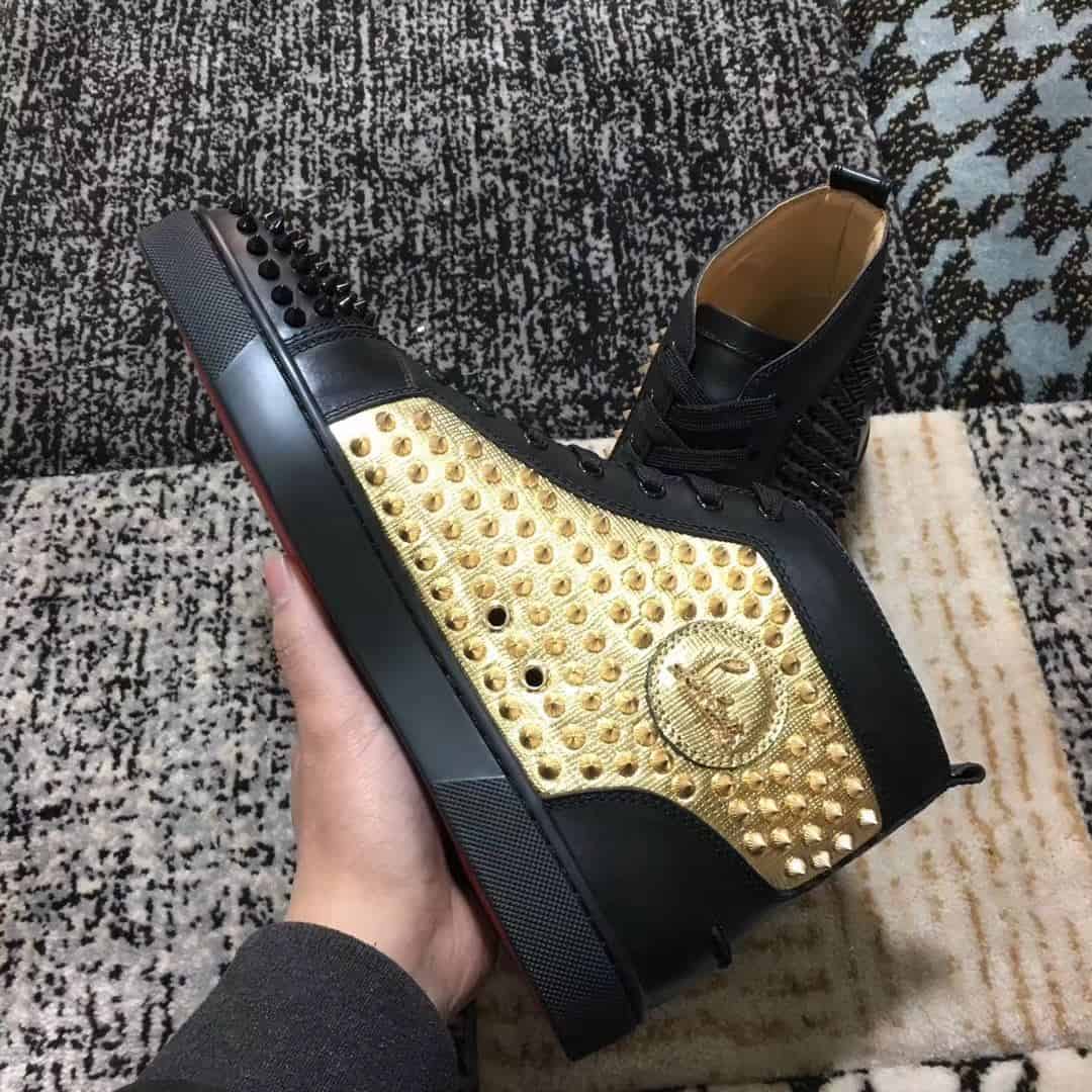 CHRISTIAN LOUBOUTIN HIGH TOP SNEAKER - CL46