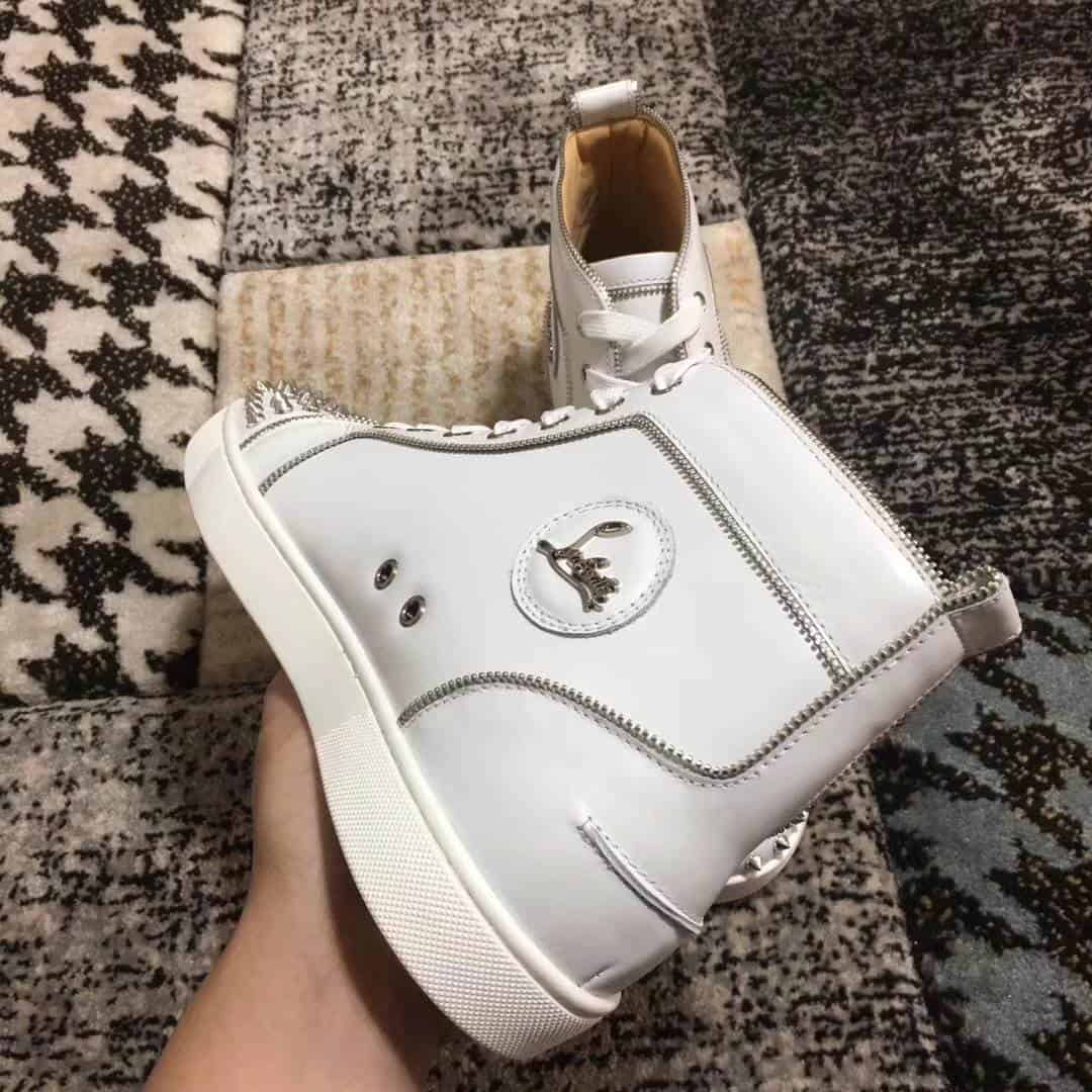 CHRISTIAN LOUBOUTIN HIGH TOP SNEAKER - CL44