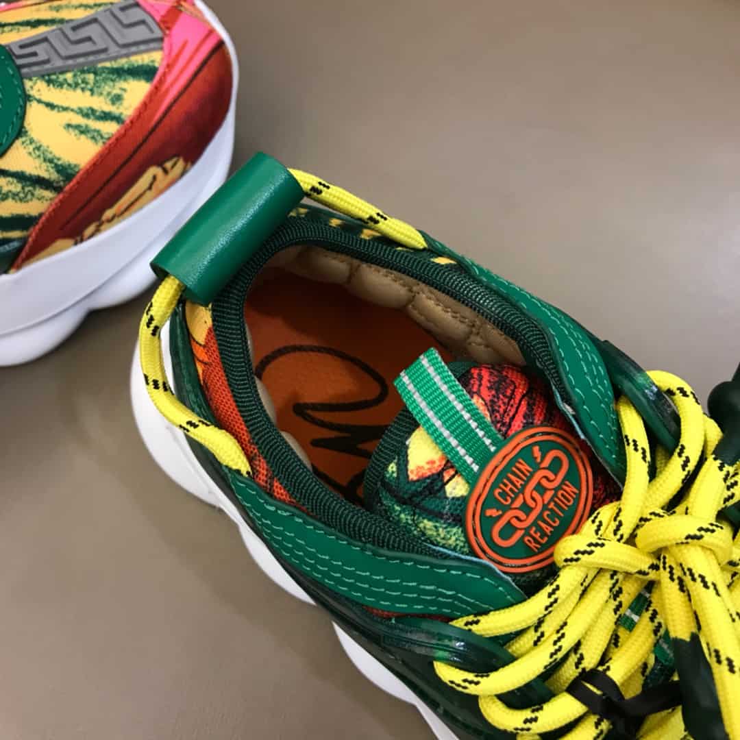 VERSACE CHAIN REACTION SNEAKERS - VS9