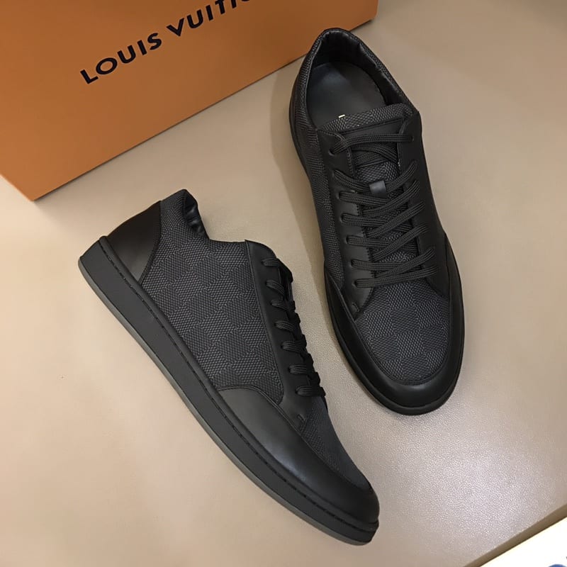 LOUIS VUITTON OFFSHORE SNEAKER 'BLACK' - LV46