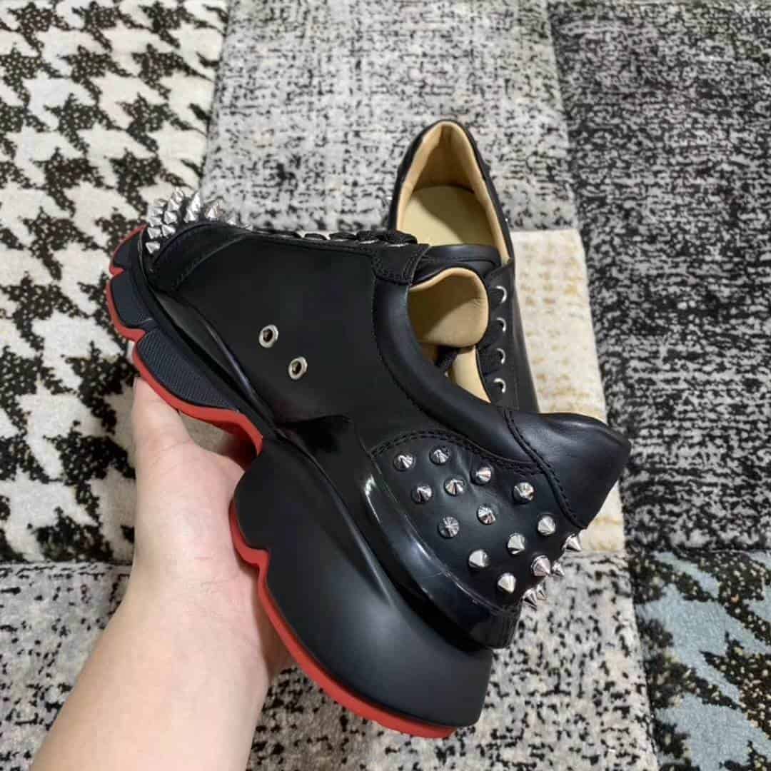 CHRISTIAN LOUBOUTIN SPIKE SOCK SNEAKER - CL19